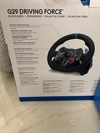 Volante Logitech G29 Driving  Force piu pedaliera
