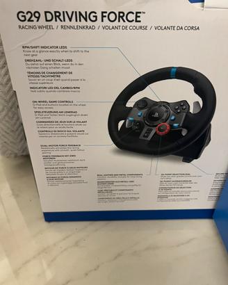 Volante Logitech G29 Driving  Force piu pedaliera