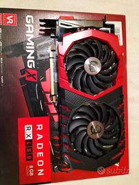 Scheda video MSI RX480 8GB GAMING X