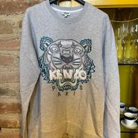 Felpa paris kenzo Tiger ricamata