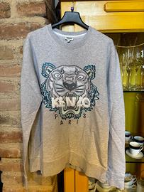 Felpa paris kenzo Tiger ricamata