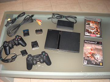 PLAY STATION 2 SLIM CON GOD OF WAR 1 E 2