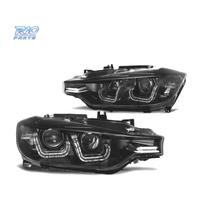 FARI BMW F30 F31 11-15 XENON LUCE DIURNA LED NERO