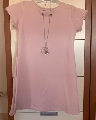 Vestito bambina rosa