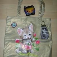 Borsa borsetta tema felino micio gatto
