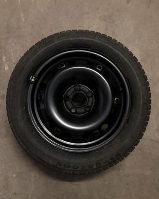 Ruota di scorta VW in ferro da 15 a 5 fori