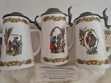 Set boccali birra Splugen 