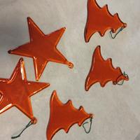 decorazion in vetroi albero di Natale 