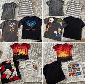 Maglia Bimbo 5-6 anni.Disney, Superman - Estate