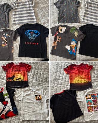 Maglia Bimbo 5-6 anni.Disney, Superman - Estate