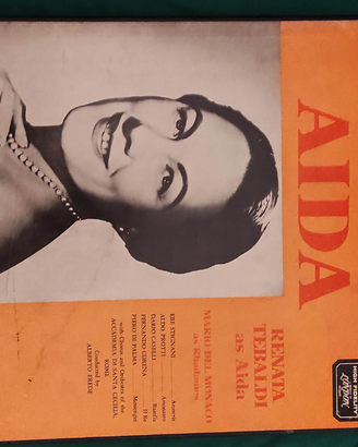 Aida.Cofanetto 3 33 giri.Renata Tebaldi
