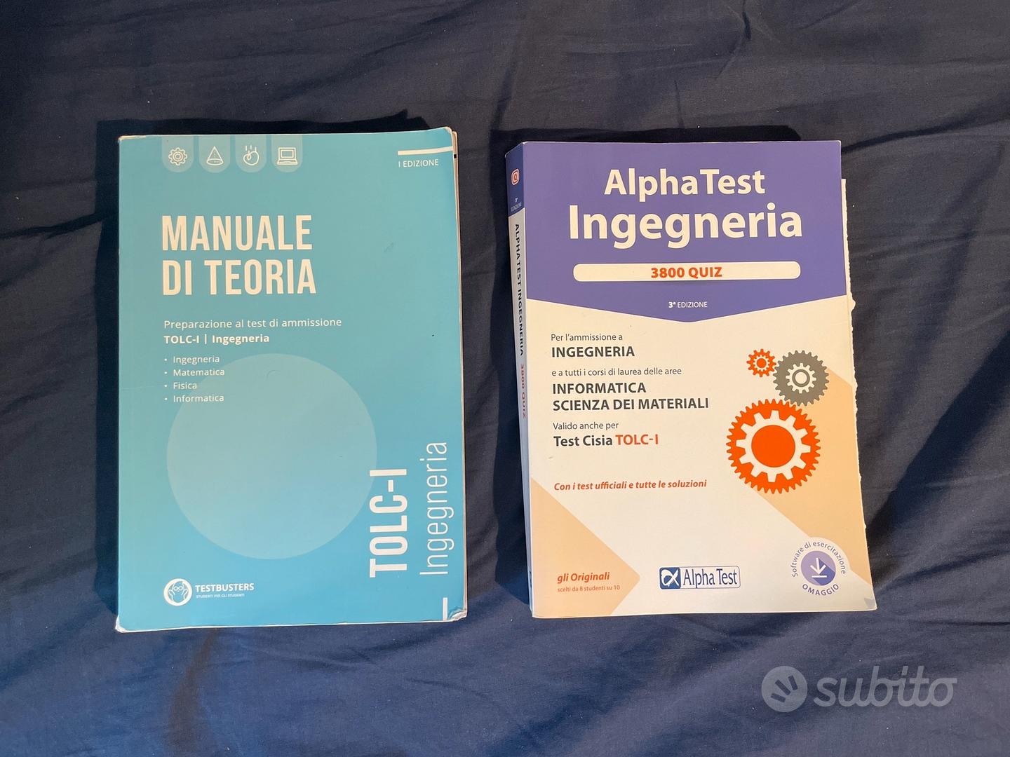 Alpha test ingegneria - Libri e Riviste In vendita a Bologna