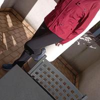 GIUBBOTTO PRIMAVERILE DONNA ROSSO