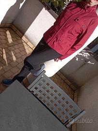 GIUBBOTTO PRIMAVERILE DONNA ROSSO