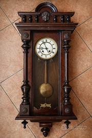 Orologio a pendolo, funzionante, da restaurare
