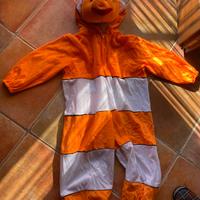 Costume carnevale da pesciolino 3-4 anni