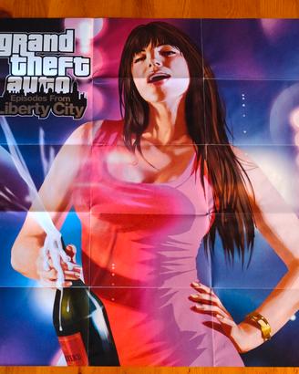 57x54cm Poster GTA IV Episodes from Liberty City