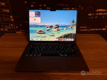 Mac book pro 14 - ssd 1 Tb processore M1 pro