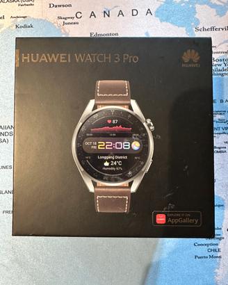 ⌚ Huawei Watch 3 Pro con cinturino in pelle