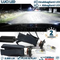 Kit LED H4 per Fari OPEL KARL ROCKS CANbus 6500K