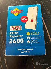 Fritzbox Repeater 2400 e Modem Fritzbox 7490