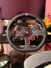 logitech g29 volante da corsa e cambio ad h