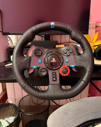logitech g29 volante da corsa e cambio ad h