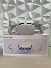 Meta Quest 2 128 GB Visore realta Virtuale oculus