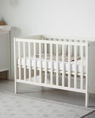 Lettino IKEA SUNDVIK bianco con materasso-60x120cm