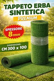 Tappeto Erba Sintetica PREMIUM - 300x100 cm
