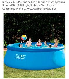 Piscina autoportante rotonda 457x122h INTEX