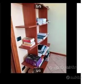 Libreria parete attrezzata