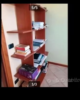 Libreria parete attrezzata