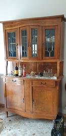 Credenza in stile antico in legno massello