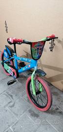 bici 16 pollici pigiamask