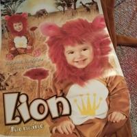 Vestito di carnevale Leone bimbo