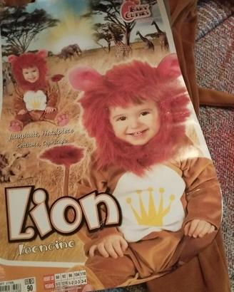Vestito di carnevale Leone bimbo