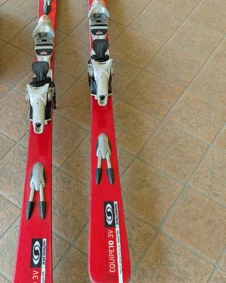 Sci Carving Salomon Equipe 10 3V (168 cm) + Attacc