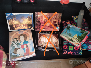 Stupendi puzzle in condizioni perfette