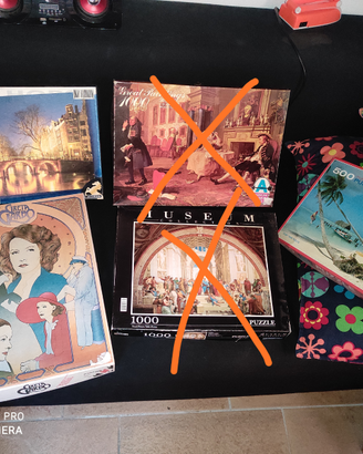 Stupendi puzzle in condizioni perfette