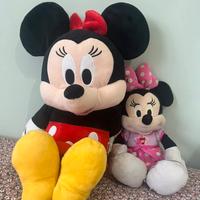 Peluche minnie grande + piccola
