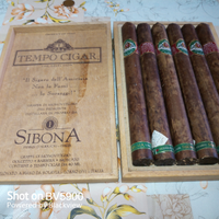 Confezione sei grappe cigar vintage