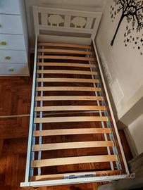 Letto bambino IKEA KRITTER con materasso e sponda