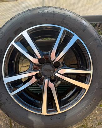 Ruote complete R15 Renault Clio