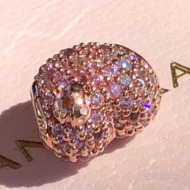 PANDORA 787894NPOMX Charm Cuore e Coccinella