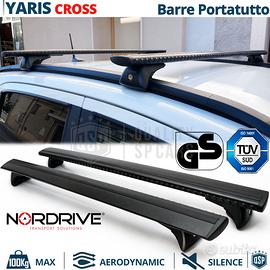 Barre da Tetto per Toyota Yaris Cross in Alluminio