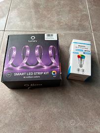 SMART LED STRIP KIT e WI-FI SMART BULB