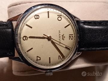 Acciaio Bello Orologio "Marvin" vintage anni '60