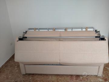 Divano letto matrimoniale parzialmente  sfoderabil