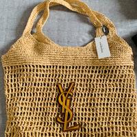 Borsa in paglia Saint  Laurent